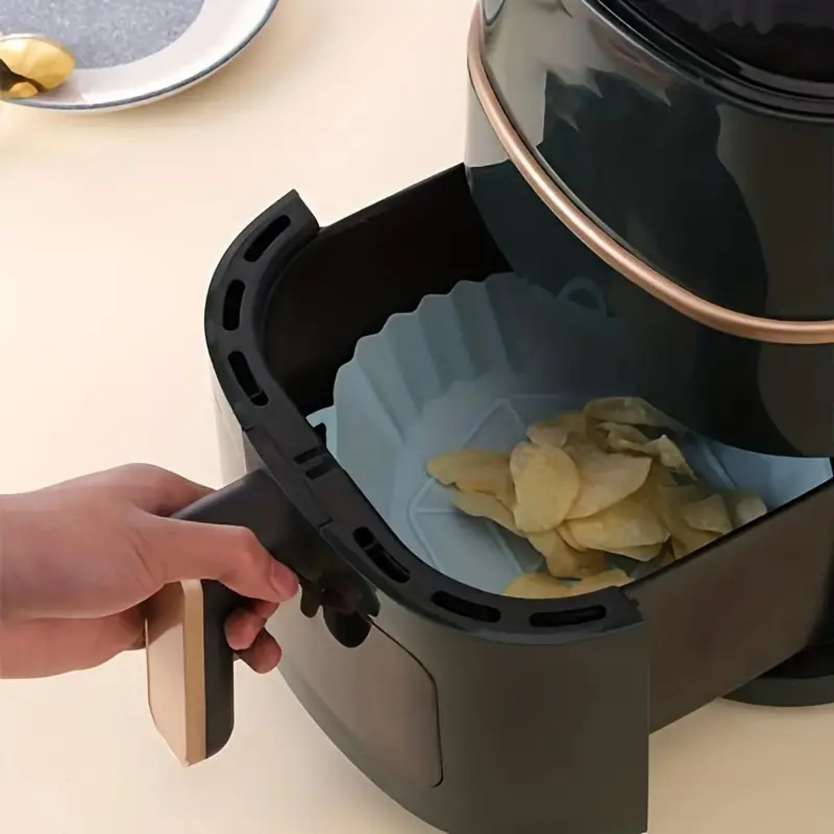 Reusable Air Fryer Silicone Po - Pothos ulasan dan harga