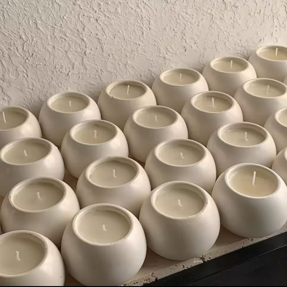 Silicone Mold Round Candle Hol - Succulent Set ulasan dan harga