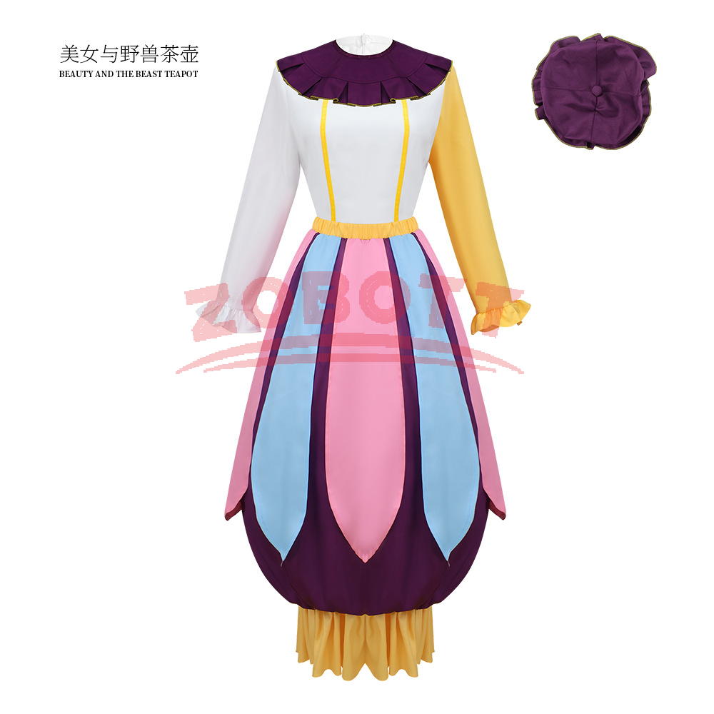 Tea Pot Mrs Potts Cosplay Long - Pothos ulasan dan harga
