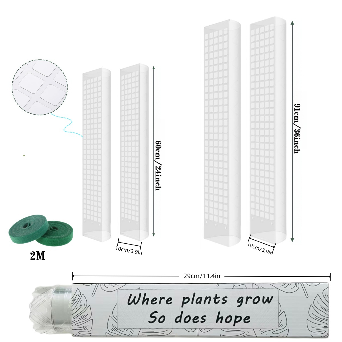 Stackable Plastic Moss Pole fo - Plant Support Stake ulasan dan harga