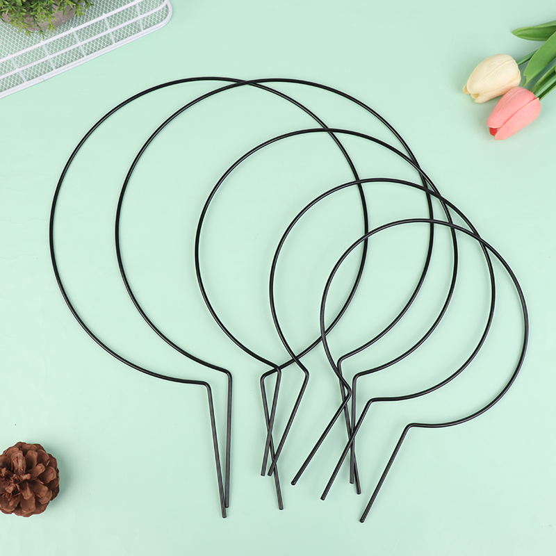 2Pcs Iron Heart-Shaped Garden  - Plant Support Stake ulasan dan harga
