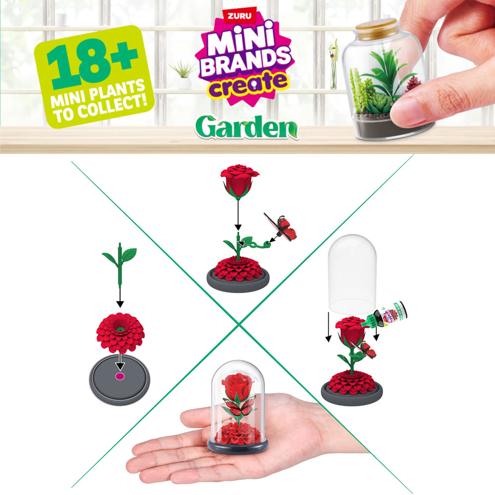 Zuru Miniature Garden Blind Bo - Succulent Set ulasan dan harga