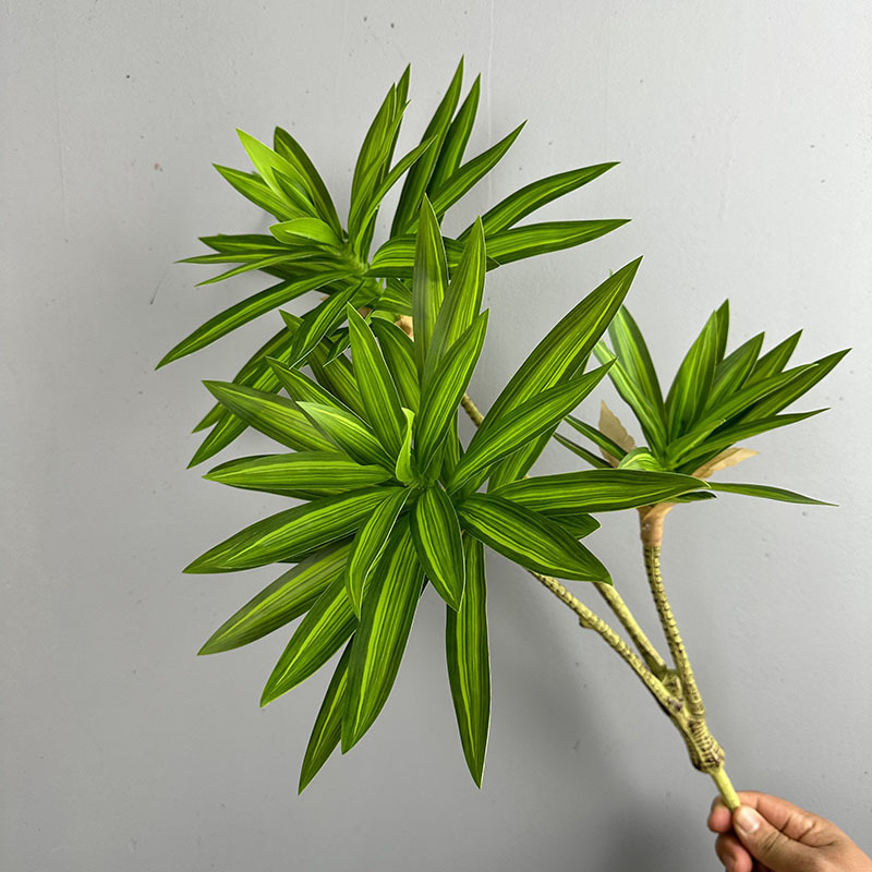 Simulated Green Plants 3 Heads - Snake Plant ulasan dan harga
